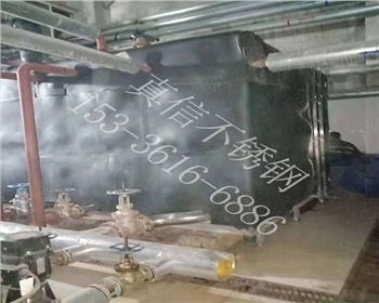 西安工业学院不锈钢保温水箱项目