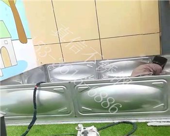 兴平幼儿园组合式不锈钢消防水箱项目