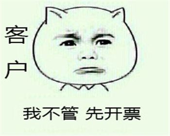 先给我发票我再给你付款吧